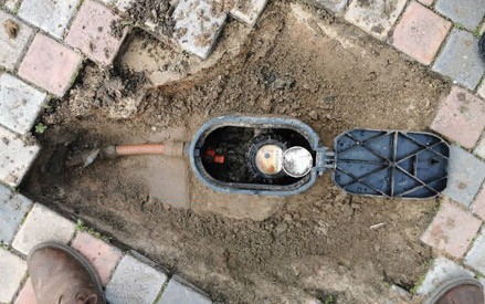 leaking water meter repair