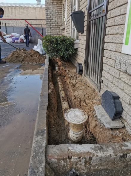 plumbing line repair