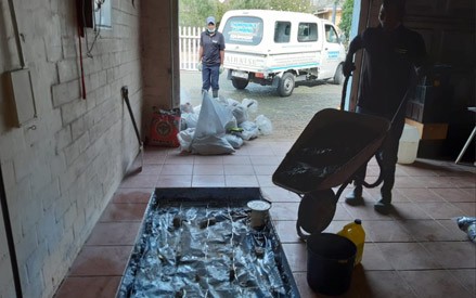 sewerage line repair